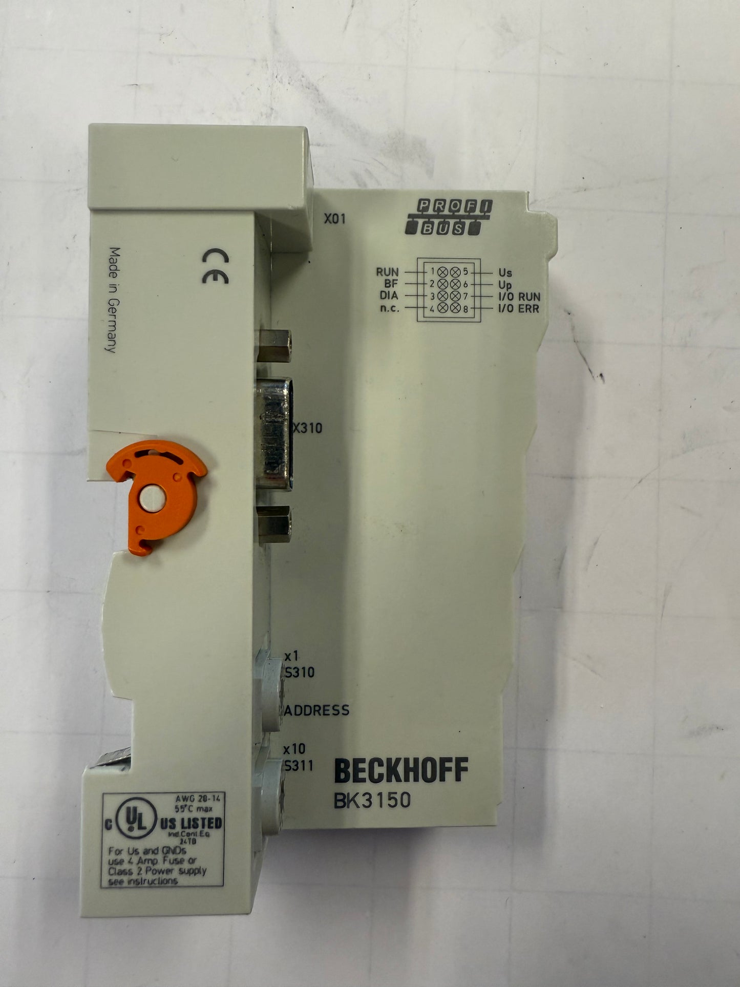 Beckhoff BK3150 PROFIBUS Coupler BK3150
