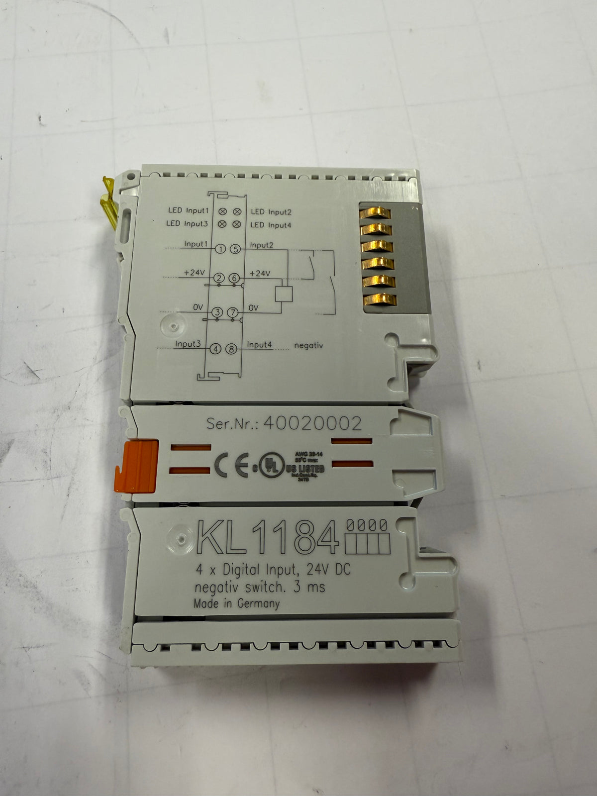 Beckhoff PLC module KL1184 – Semicon Spare Parts