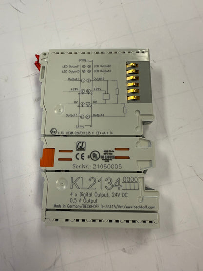 Beckhoff PLC module KL2134